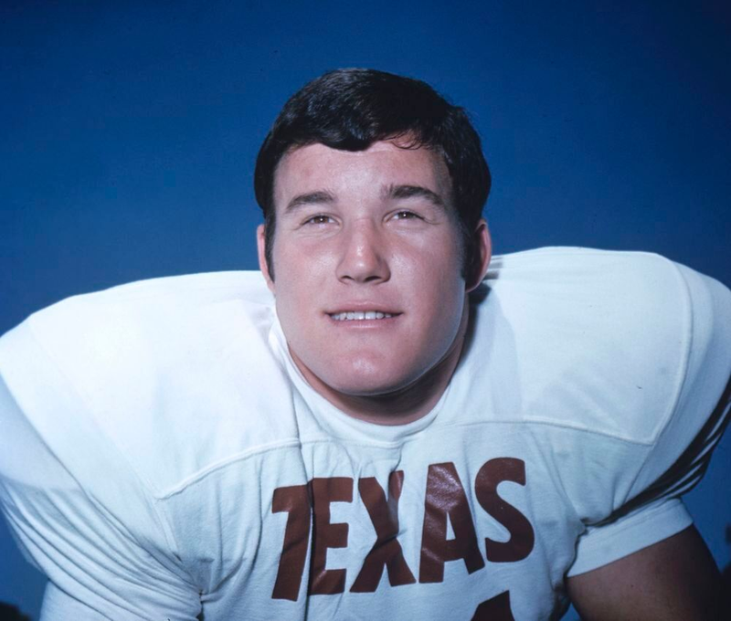 Greg Ploetz played defensive line for the University of Texas.